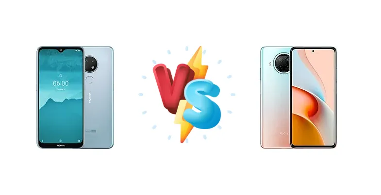 Nokia 6.2 vs Xiaomi Redmi Note 9 Pro 5G