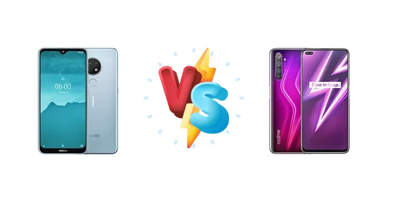 Nokia 6.2 vs Realme 6 Pro