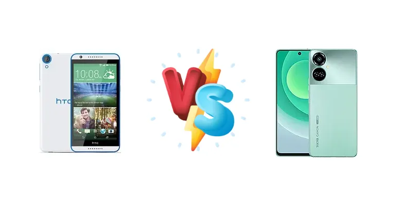 HTC Desire 820 vs Tecno Camon 19 Pro 5G
