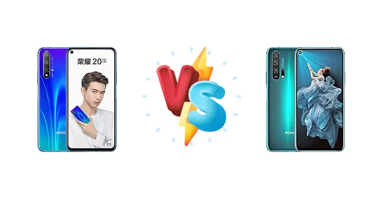 Honor 20S vs Honor 20 Pro