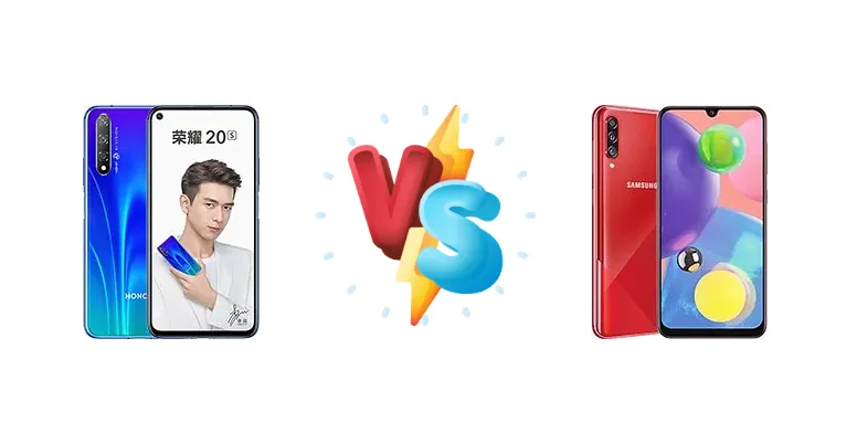 Honor 20S vs Samsung Galaxy A70s