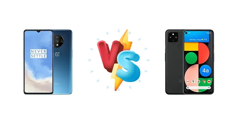OnePlus 7T vs Google Pixel 4a 5G