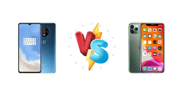 OnePlus 7T vs Apple iPhone 11 Pro Max
