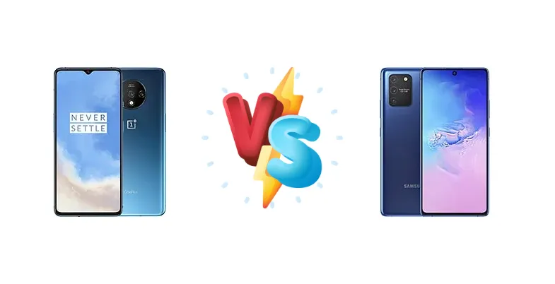 OnePlus 7T vs Samsung Galaxy S10 Lite
