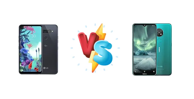 LG Q70 vs Nokia 7.2