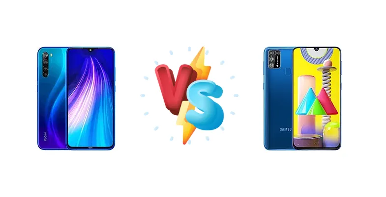 Xiaomi Redmi Note 8 vs Samsung Galaxy M31 Prime