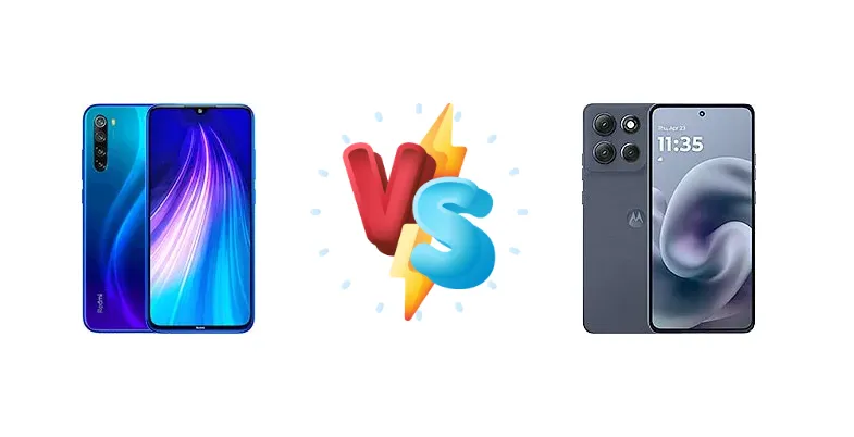 Xiaomi Redmi Note 8 vs Motorola Moto G86 Power