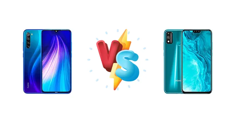 Xiaomi Redmi Note 8 vs Honor 9X Lite