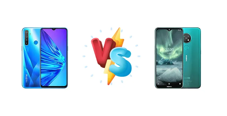 Realme 5 vs Nokia 7.2