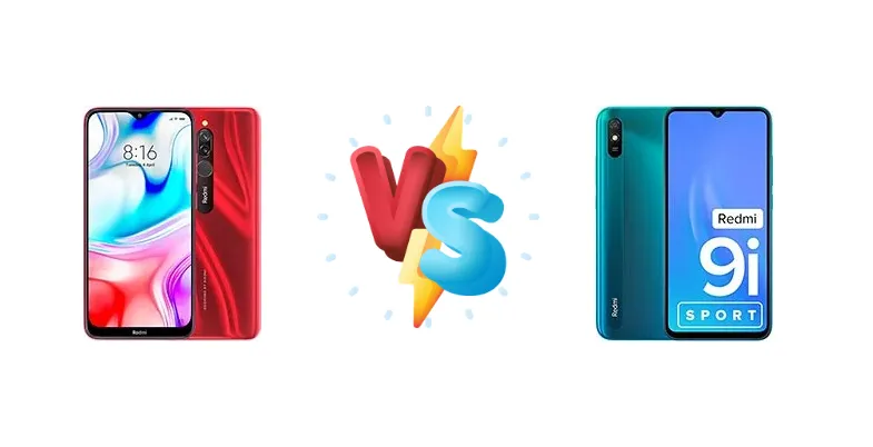 Xiaomi Redmi 8 vs Xiaomi Redmi 9i Sport