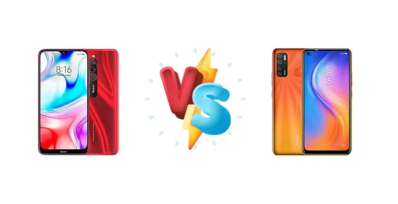 Xiaomi Redmi 8 vs Tecno Spark 5 pro