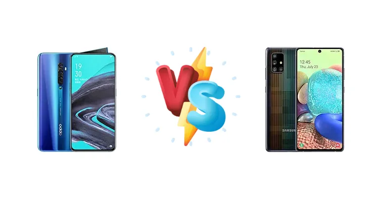 Oppo Reno2 vs Samsung Galaxy A71 5G UW