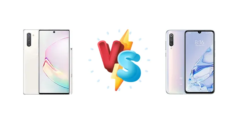 Samsung Galaxy Note10 5G vs Xiaomi Mi 9 Pro 5G