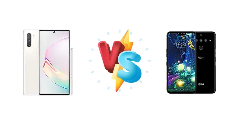 Samsung Galaxy Note10 5G vs LG V50 ThinQ 5G