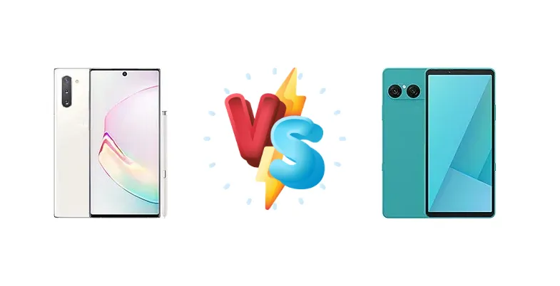 Samsung Galaxy Note10 5G vs Sony Xperia 10 VII