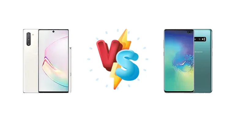 Samsung Galaxy Note10 vs Samsung Galaxy S10+