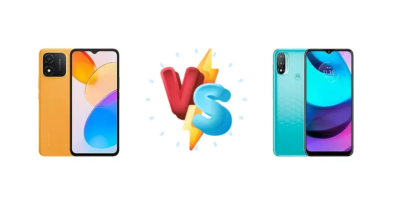 Honor X5 vs Motorola Moto E20