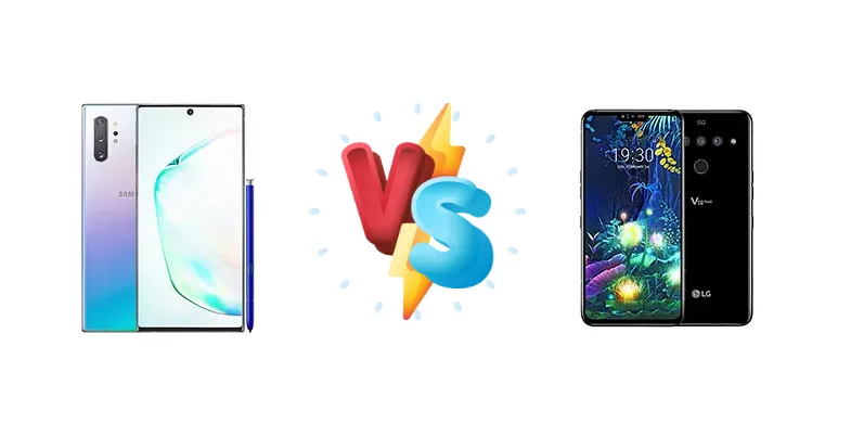 Samsung Galaxy Note10+ 5G vs LG V50 ThinQ 5G