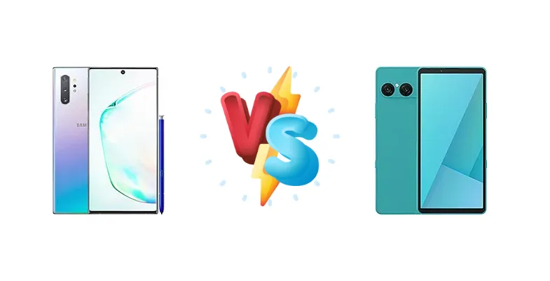 Samsung Galaxy Note10+ 5G vs Sony Xperia 10 VII