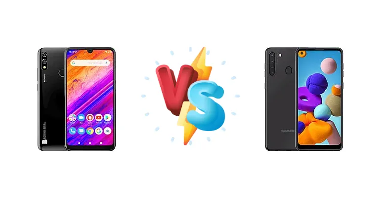 BLU G8 vs Samsung Galaxy A21