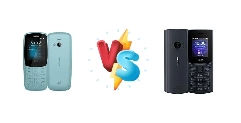 Nokia 220 4G vs Nokia 110 4G 2nd Edition