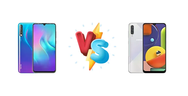 Tecno Phantom 9 vs Samsung Galaxy A50s
