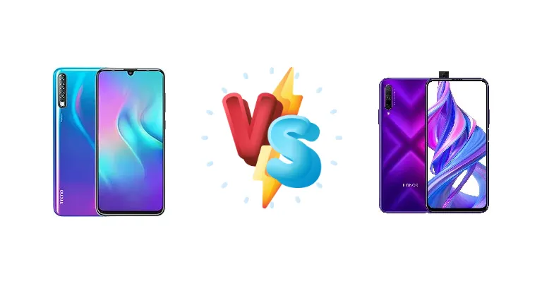 Tecno Phantom 9 vs Honor 9X Pro