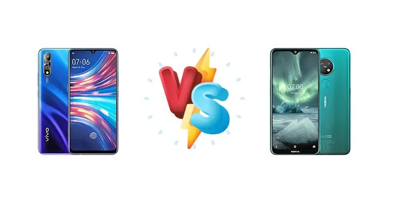 vivo S1 vs Nokia 7.2