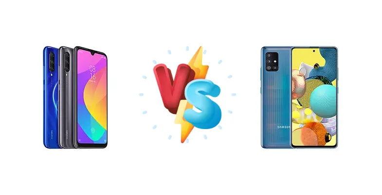 Xiaomi Mi CC9e vs Samsung Galaxy A51 5G UW