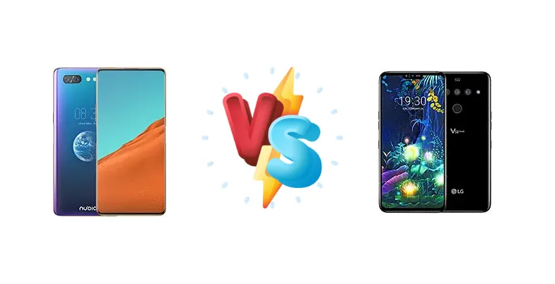 ZTE nubia X 5G vs LG V50 ThinQ 5G