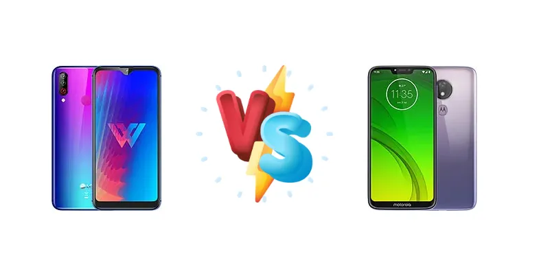 LG W30 vs Motorola Moto G7 Power