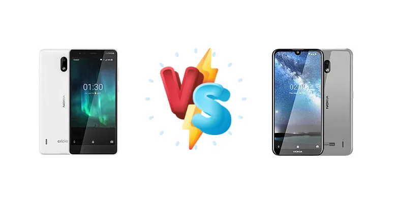 Nokia 3.1 C vs Nokia 2.2