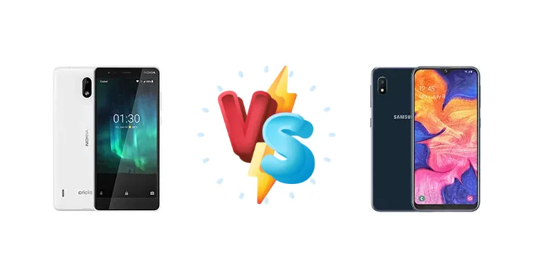 Nokia 3.1 C vs Samsung Galaxy A10e