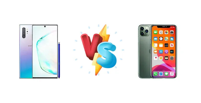 Samsung Galaxy Note10+ vs Apple iPhone 11 Pro Max