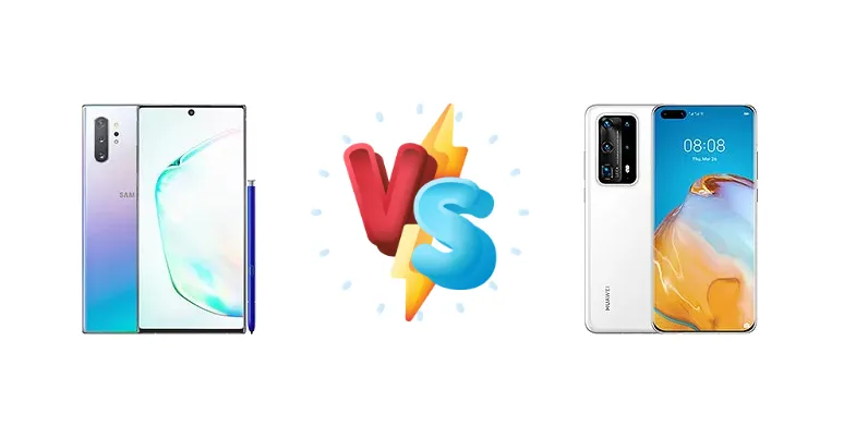 Samsung Galaxy Note10+ vs Huawei P40 Pro+