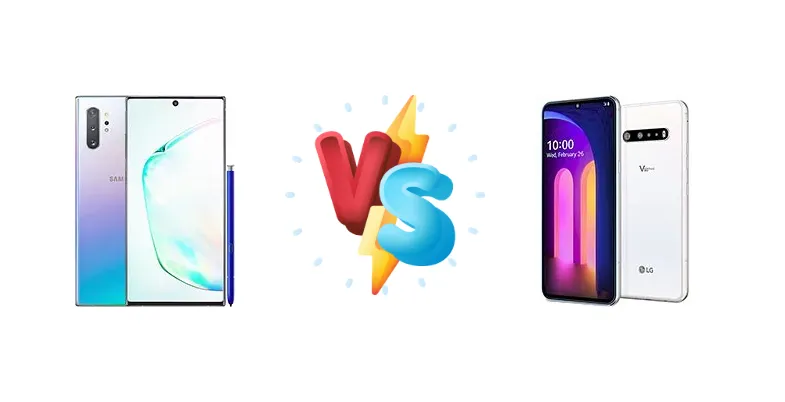 Samsung Galaxy Note10+ vs LG V60 ThinQ 5G UW