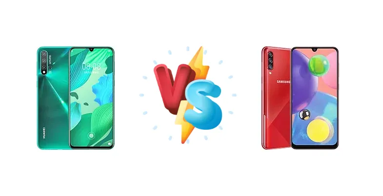 Huawei nova 5 vs Samsung Galaxy A70s