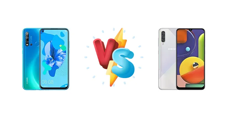 Huawei nova 5i vs Samsung Galaxy A50s