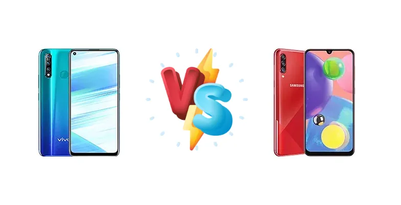 vivo Z5x vs Samsung Galaxy A70s
