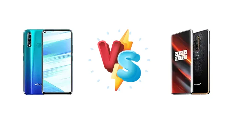 vivo Z5x vs OnePlus 7T Pro 5G McLaren