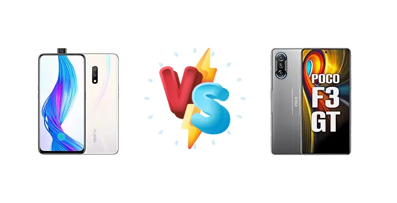 Realme X vs Xiaomi Poco F3 GT