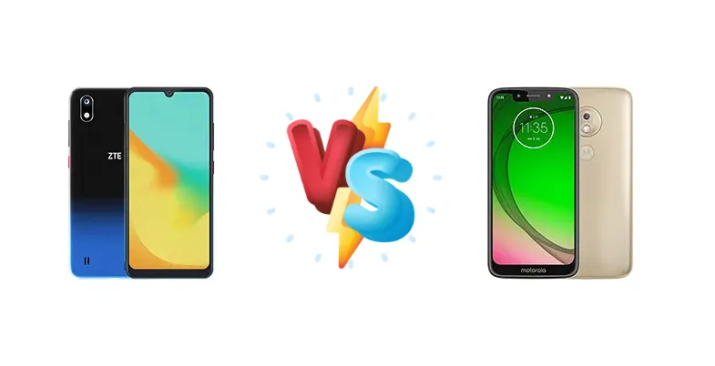 ZTE Blade A7 vs Motorola Moto G7 Play