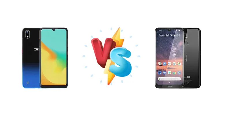 ZTE Blade A7 vs Nokia 3.2