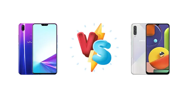 vivo Z3x vs Samsung Galaxy A50s