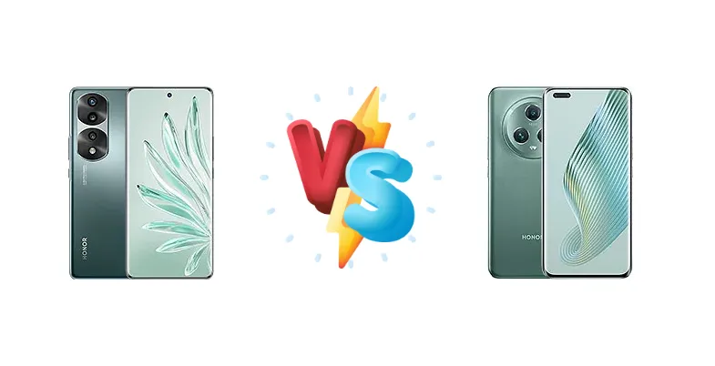 Honor 70 Pro+ vs Honor Magic5 Pro