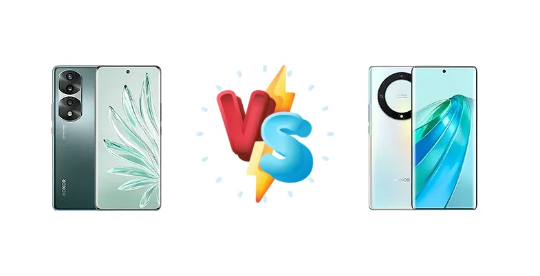 Honor 70 Pro+ vs Honor X9a