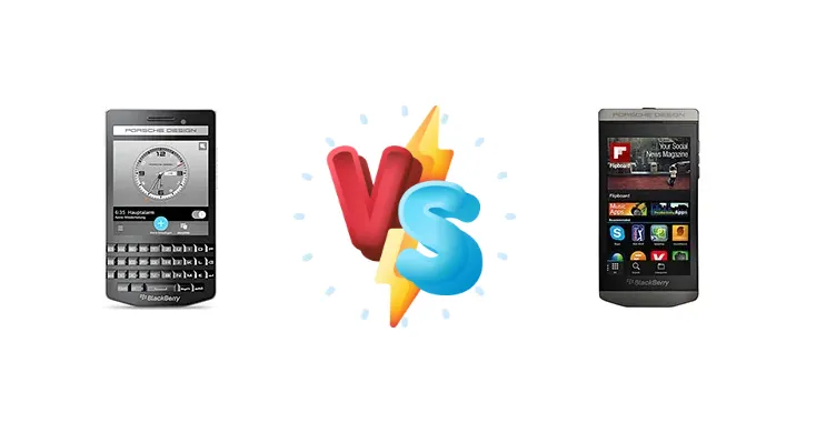 P'9983 vs P'9982: Porsche Design BlackBerry Showdown