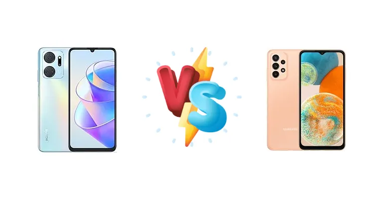 Honor X7a vs Samsung Galaxy A23 5G