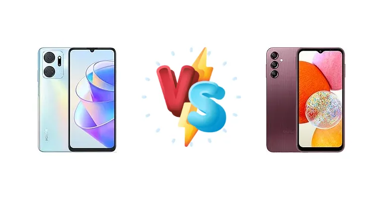 Honor X7a vs Samsung Galaxy A14