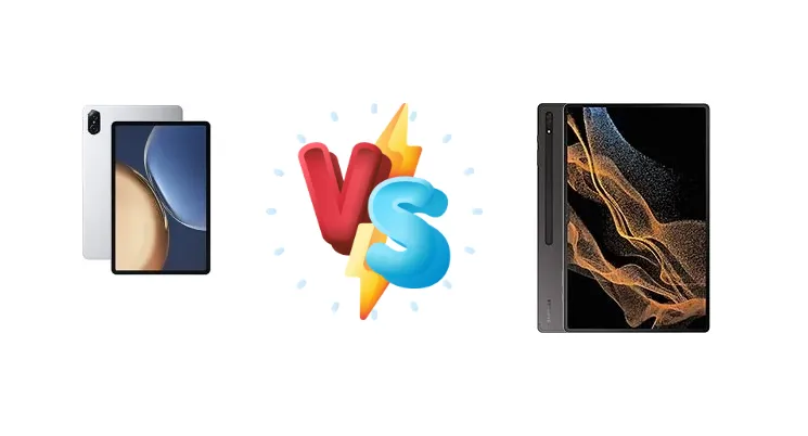 Honor Tablet V7 Pro vs Samsung Galaxy Tab S8 Ultra